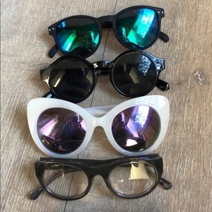 Fun pack of sunglasses selling all together